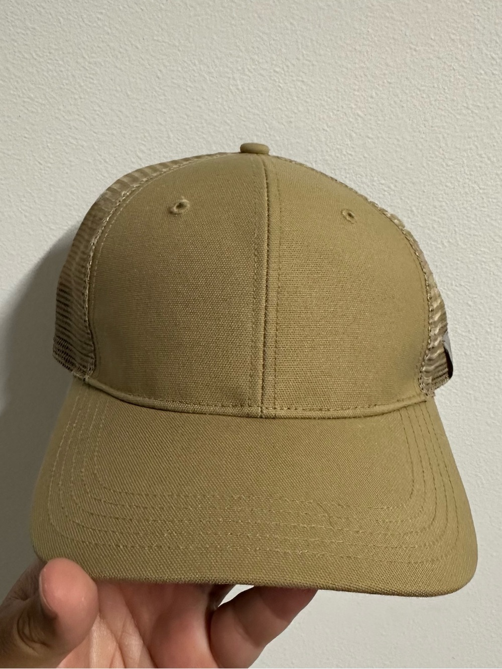 Carhartt Beige Trucker Hat Men’s